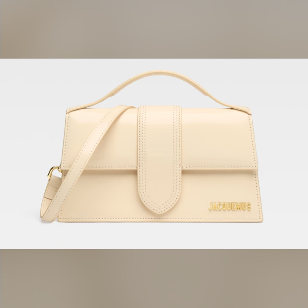 Jacquemus Cream Leather Women's Bag
COA included